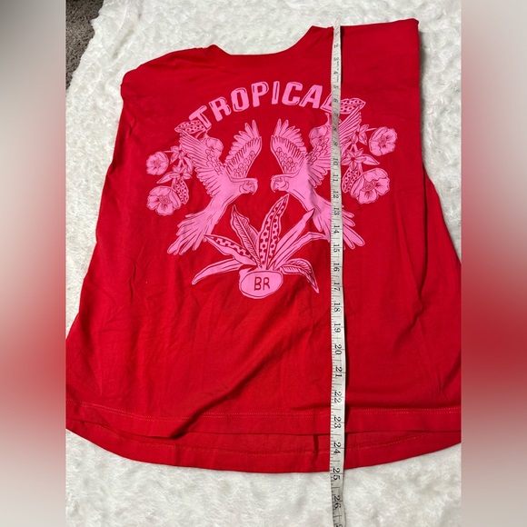 Farm Rio Tropical Muscle Graphic Sleeveless Tee - Picture 13 of 14